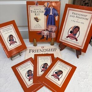 American Girls Pastimes Addy's Theater Kit COMPLETE Pleasant Company 1994